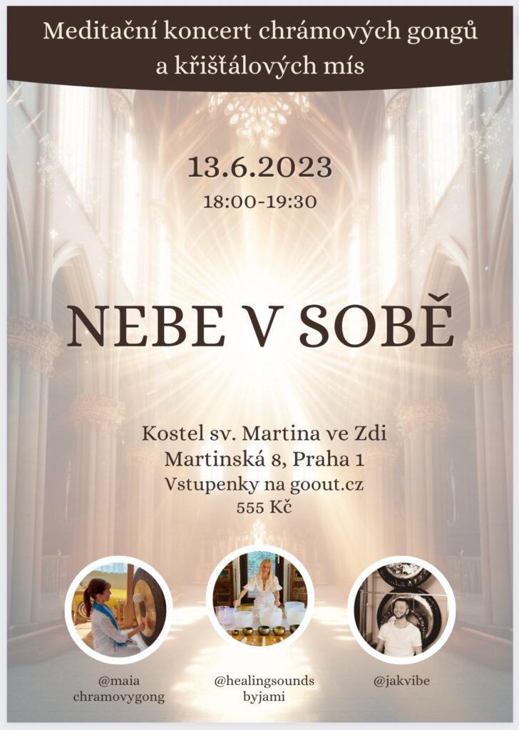 Meditační koncert Nebe v sobě